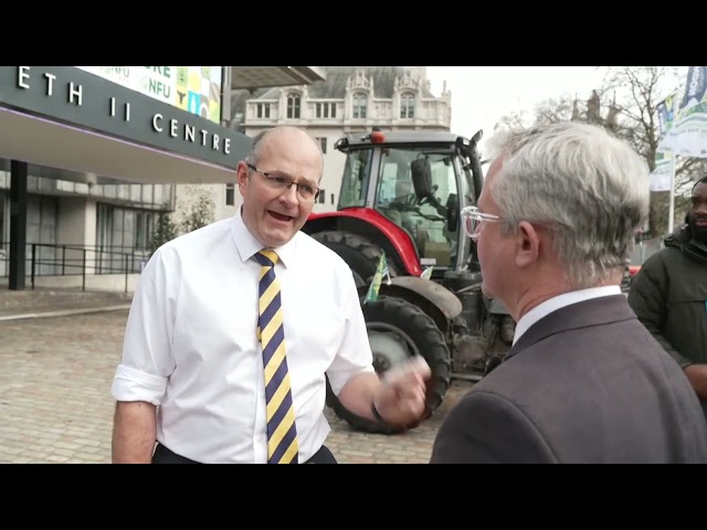 Farmers' protest: Tractors roll up in London to protest against farm family tax