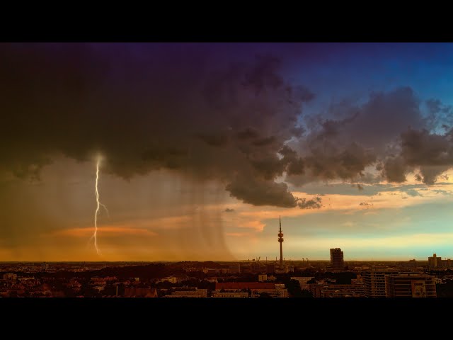 High Raining 🌧 😴 Beautiful Nature View || Relaxation || Meditation || Deep Sleep