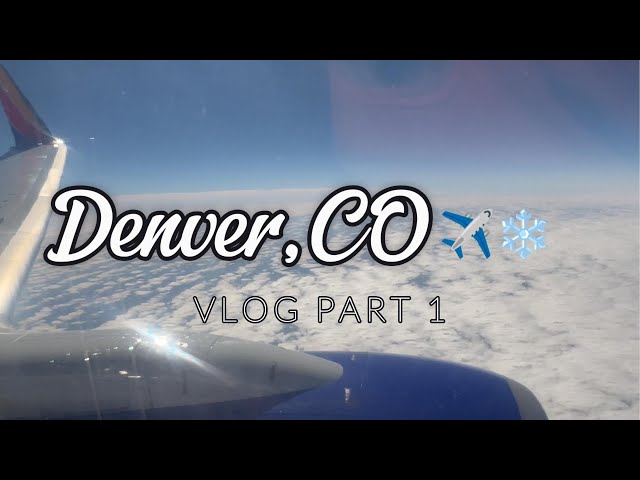 #Denver #Colorado #vlog  Part 1