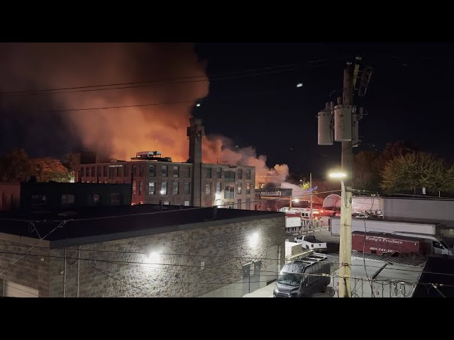 VIDEO NOW: Fire breaks out in Providence building