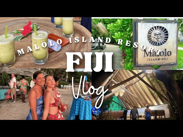 TRAVEL WITH US TO FIJI l Malolo Island Resort Fiji Vlog + New Years!