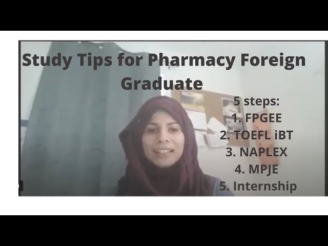 |Career| How to Get a US Pharmacy License for a Foreign Graduate in 2020: FPGEE and TOEFL