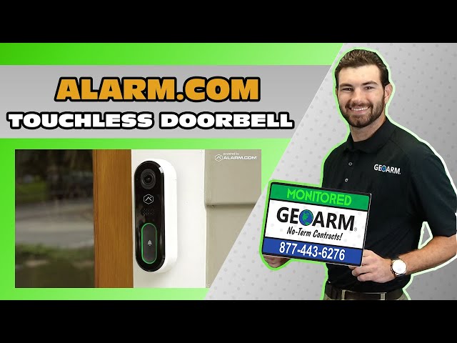 Alarm.com Touchless Video Doorbell Introduction