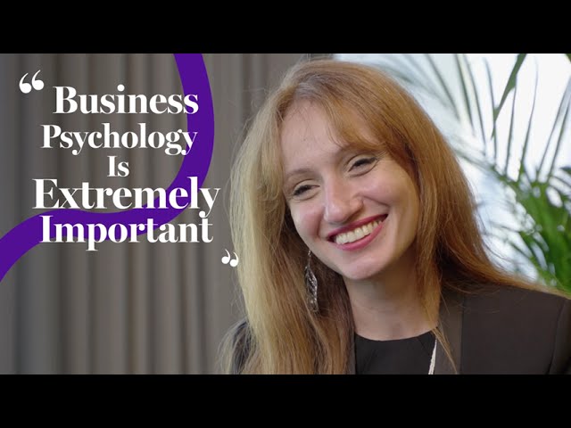 MSc Business Psychology at Heriot-Watt University