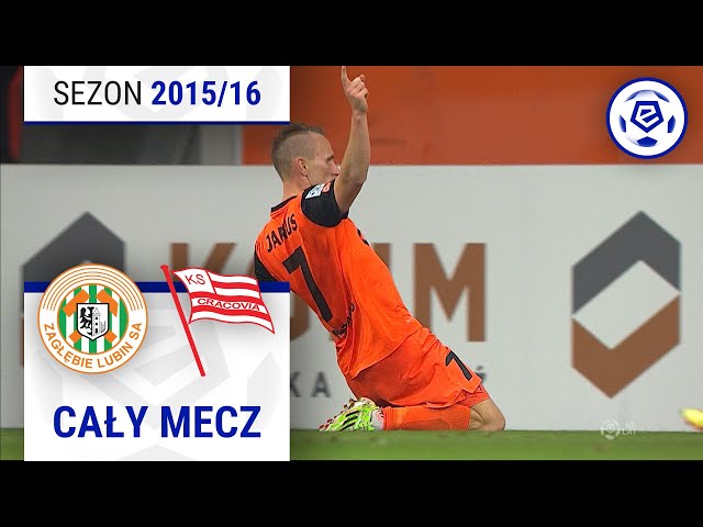 (2/2) Zagłębie Lubin - Cracovia | CAŁY MECZ | Ekstraklasa 2015/16 | 9. Kolejka