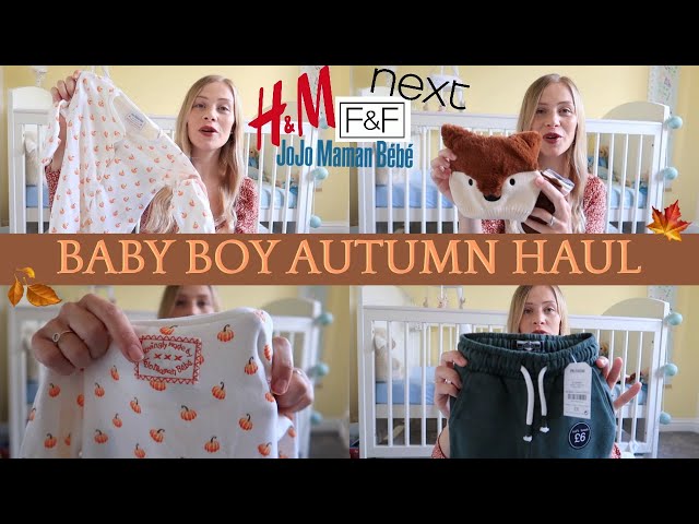 Baby Boy Autumn Haul | H&M, Jojo Maman Bebe, Next & F&F