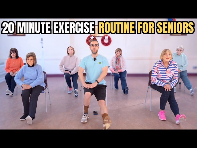 20-Minute Full-Body Workout For Seniors | Strength, Mobility, And Endurance