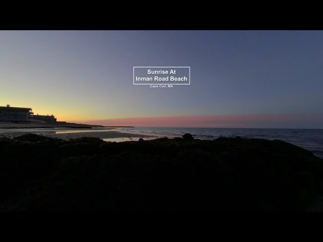 Sunrise At Inman Road Beach (VR180 & Spatial Audio)