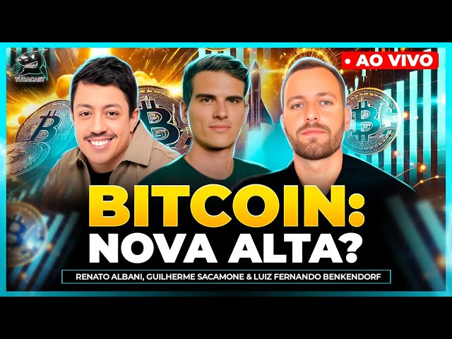 BITCOIN VAI TER UMA NOVA ALTA? com RENATO ALBANI, LZ ACADEMY E GUILHERME SACAMONE | Tubacast (487)