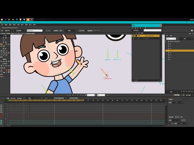 MOHO｜角色动画K帧小技巧｜How to make character animation｜for beginner