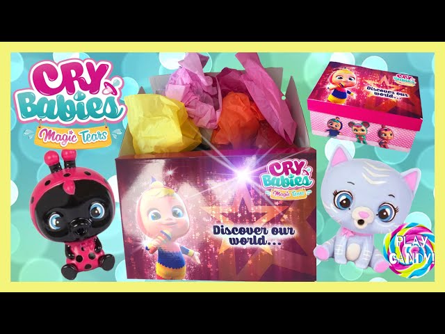 Exclusive Cry Babies Magic Tears Box - brand new Cry Babies Pets and exclusive Cry Babies #crybabies