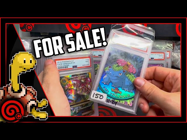 40 MINUTES OF SLABS FOR SALE - HUNDREDS OF PSA POKEMON CARDS