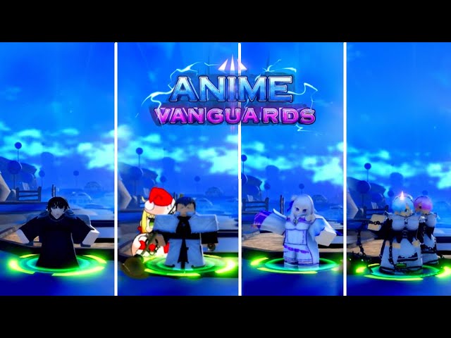 All EXCLUSIVE Units Evolved Showcase in Anime Vanguards - Winter Update 3