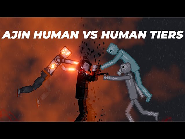 Ajin Human Vs Human Tiers  | People Playground