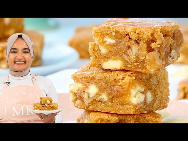 You've never had a BLONDIE like this before! Rich, buttery, chewy blondies