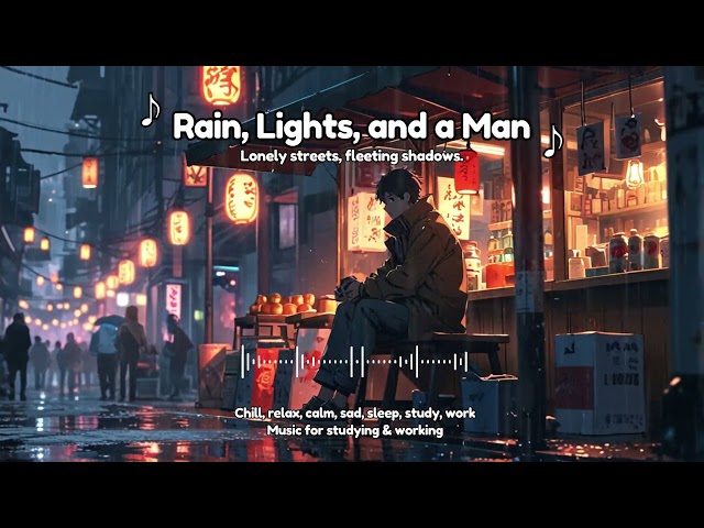 Rain, Lights, and a Man: A Cinematic Piano & Strings Journey 🌧️💡🚶‍♂️🎹