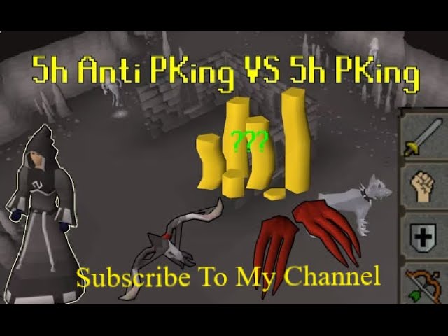 5h Anti Pking VS 5h PKing Revs 60 Att: OldSchool RuneScape