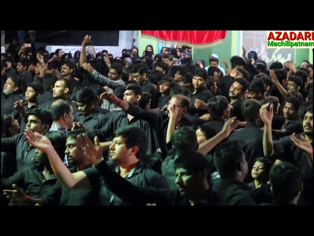 9th moharram at Zari ka Astana||AZADARI MACHILIPATNAM||JULOOS-E-TABOOT 1440 hijri