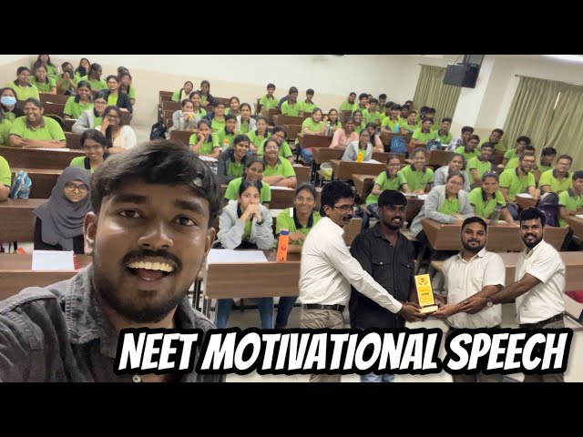 Motivational speech to Allen NEET aspirants🔥❤️cleared all their doubts💯🔥 Final motivation for NEET🔥