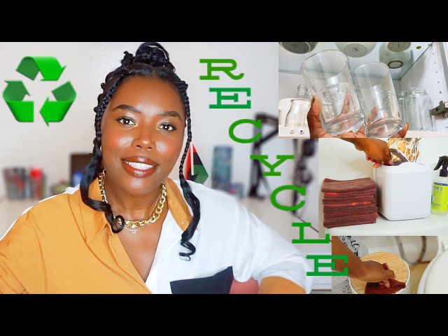 How I Recycle & Upcycle Daily || Sustainable Practices|| Reduce Waste || Beauty In All Places