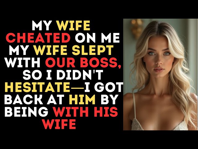 My Wife Slept with Our Boss, So I Didn't Hesitate—I got Back at Him by Being with His Wife | Reddit