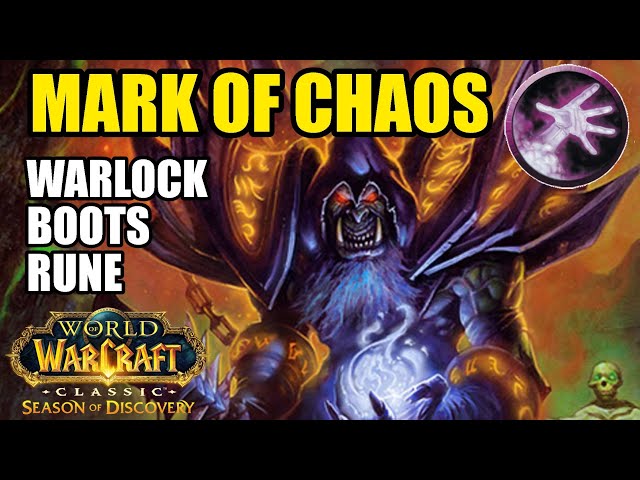 Warlock MARK OF CHAOS Rune Guide | WoW Classic SoD Season of Discovery