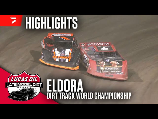 Dirt Track World Championship | Lucas Oil Late Models at Eldora Speedway 10/19/24 | Highlights