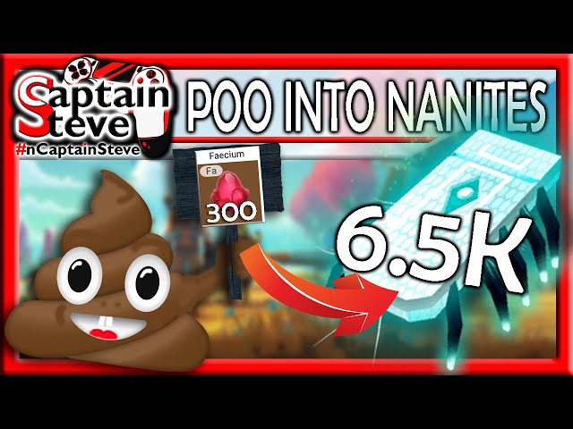 No Man's Sky Fauna Poo Faecium Into Nanites Easy Quick Nanite Farming Captain Steve NMS PS5 Gameplay