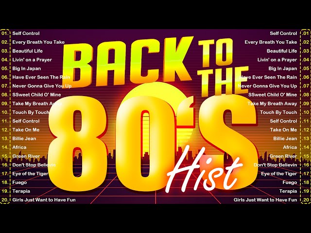 Best Oldies 80s Music Hits🔥 Oldies But Goodies 80's Classic Hits Nonstop🔥 Greatest Hits Of 80s💖