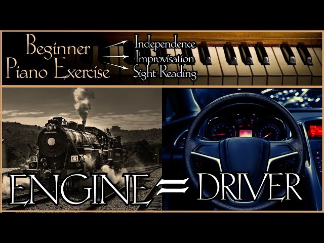 Improve Hand Independence on Piano with the "Engine-Driver" Method 🚂🎹