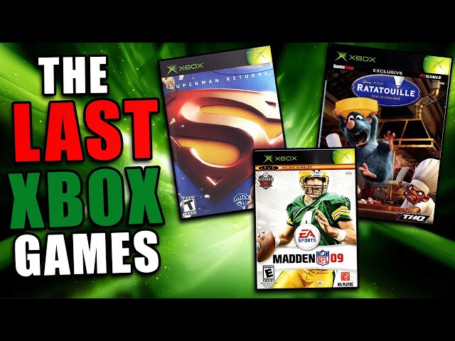 The Last Games on the Original Xbox