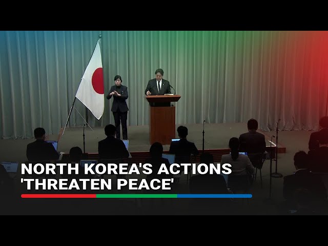 North Korean missiles land outside Japan's waters, Japanese government says | ABS-CBN news