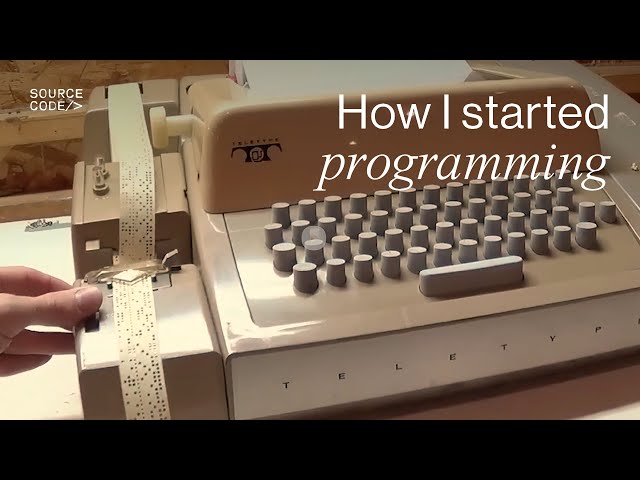 The first time I used a computer | Stories from Source Code