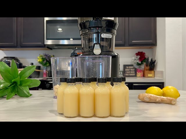 HOW TO MAKE A HEALTHY GINGER & LEMON SHOTS! | BOOSTS IMMUNE SYSTEM | Chi Styles | #healthy #immune