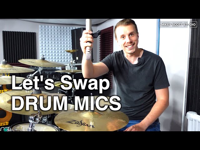 Let's swap drum mics!