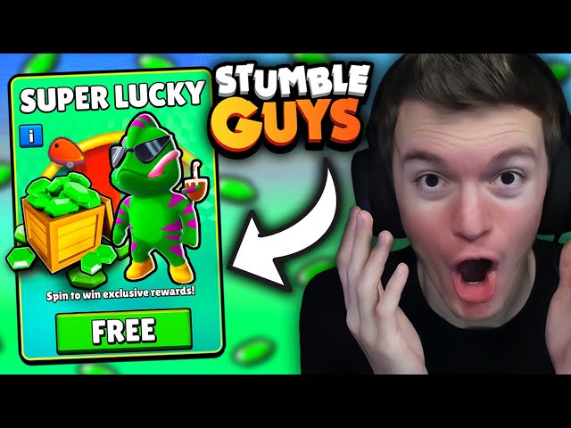 SPINNING NEW *CHAMELEON* SUPER LUCKY WHEEL IN STUMBLE GUYS!