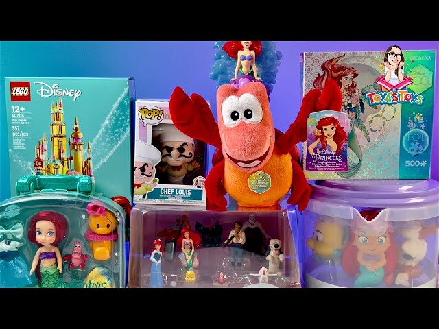 Unboxing and Review of Disney The Little Mermaid Toys Collection