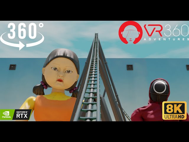 360° VR Squid Game Roller Coaster