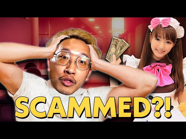 I GOT SCAMMED AT A JAPANESE MAID CAFE!