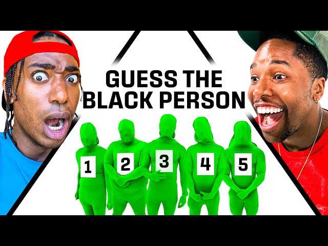 5 White People vs 1 Secret Black Person