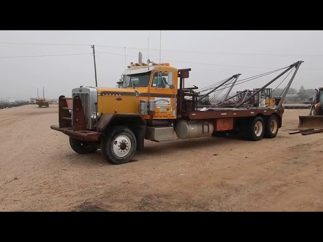 1980 Peterbilt 353  winch truck for sale at auction | bidding closes December 4, 2020