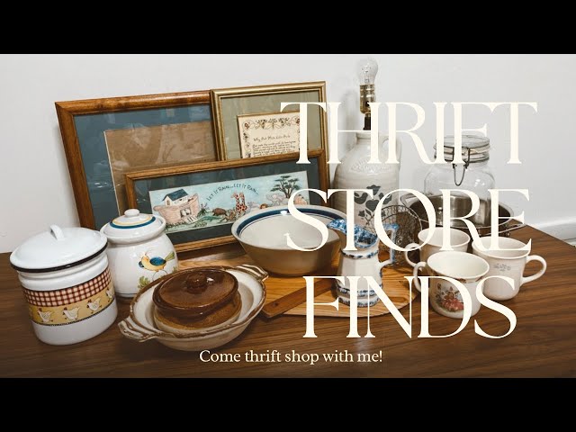 Thrift Store Finds | Making your Home Beautiful on a budget!