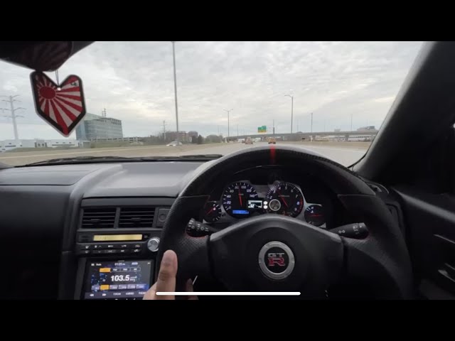 POV Drive 360 Video: R34 GTR - Launch | Reaction Video | Pull