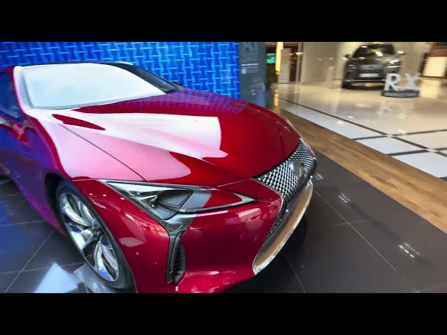 The LEXUS LC500h | V8 5.0 | Radiant Red | P2 #lexuslc #lc500