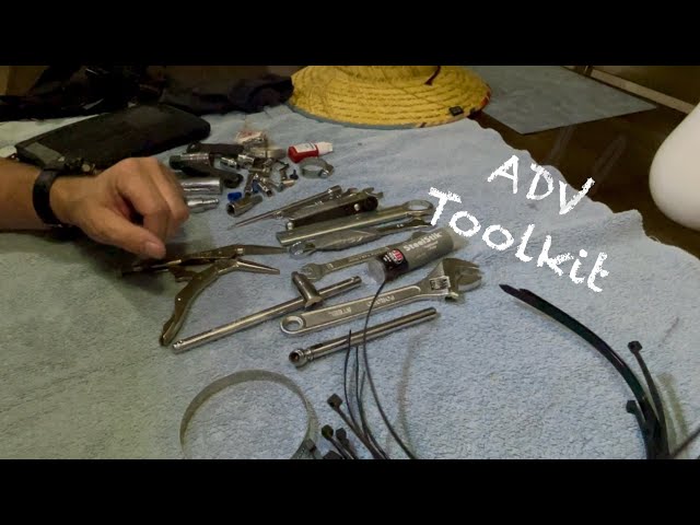 Unpacking my ADV Motorcycle Toolkit