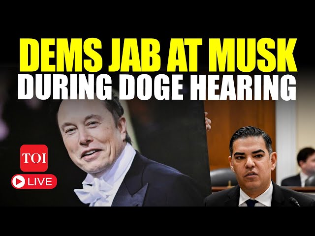 'The War On Waste:' Lawmaker Garcia's 'D**k Pic' Jab At Elon Musk During First DOGE Hearing | Watch