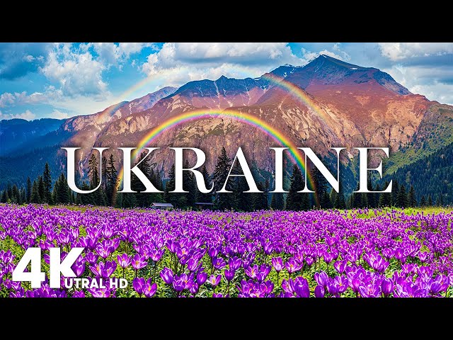 Ukraine 4K Ultra HD • Beautiful Flowers & Nature, Calming Piano Relaxation