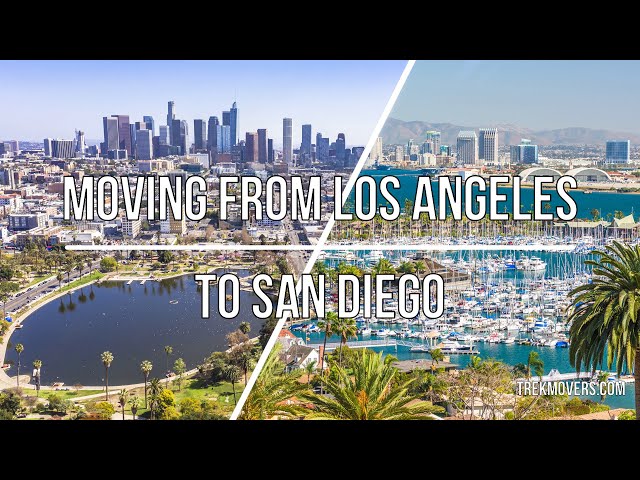 MOVING FROM LOS ANGELES TO SAN DIEGO - TrekMovers