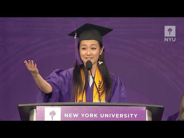 NYU's 2020/2021 Commencement Student Speaker Amy Dong