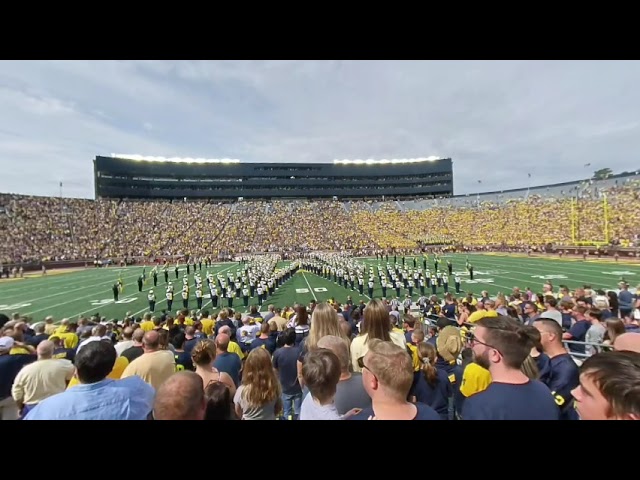 Michigan Football 3D  VR180 Pregame experience